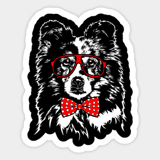 Cute Shetland Sheepdog Sheltie mom dog lover gift Sticker